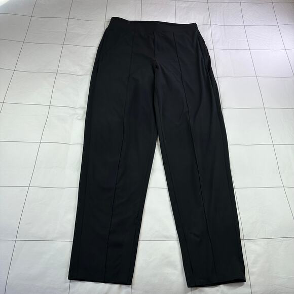 Athleta Pants Womens 6 Black Vienna Slim Pull On Casual Commute Travel City Work - Picture 2 of 12